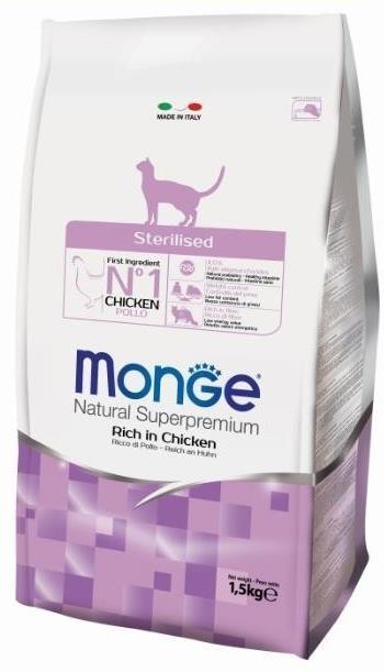 Monge Cat Sterilized корм для стерилизованных кошек 1.5 кг