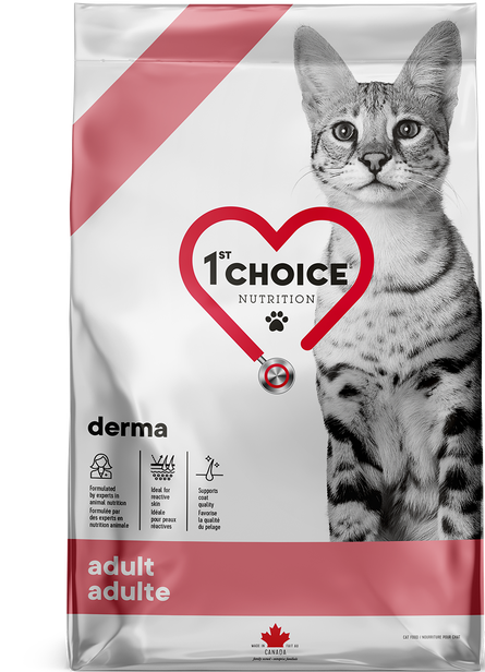 1st Choice DERMA. Сухой корм для взрослых кошек